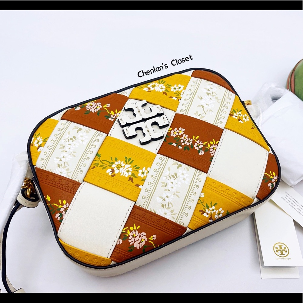 🔥NeW! ✨Tory Burch McGraw Woven Crossbody - Picture 4 of 12